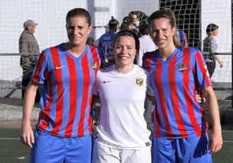 Futbol femenino, Andrea Martin; Nelly y Andrea Esteban